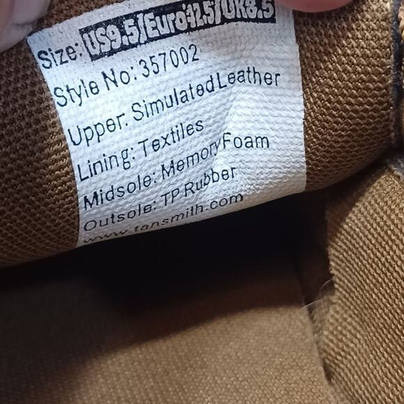 Tans by Tansmith Shoes 9.5 Mens - Picture 3 of 8